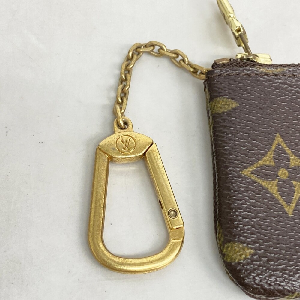 Louis Vuitton Monogram Pochette Clé M62650 Brown Wallet/Coin Case for Men and... - Picture 7 of 8